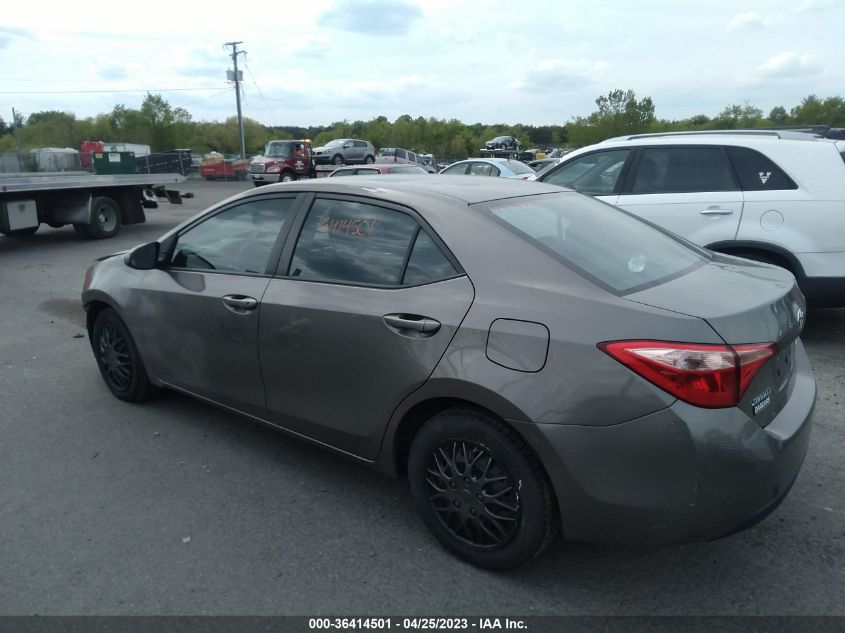 2019 TOYOTA COROLLA L/LE/SE/XLE/XSE - 2T1BURHE4KC192887