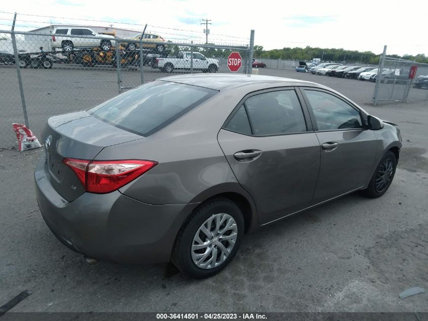 2019 TOYOTA COROLLA L/LE/SE/XLE/XSE - 2T1BURHE4KC192887