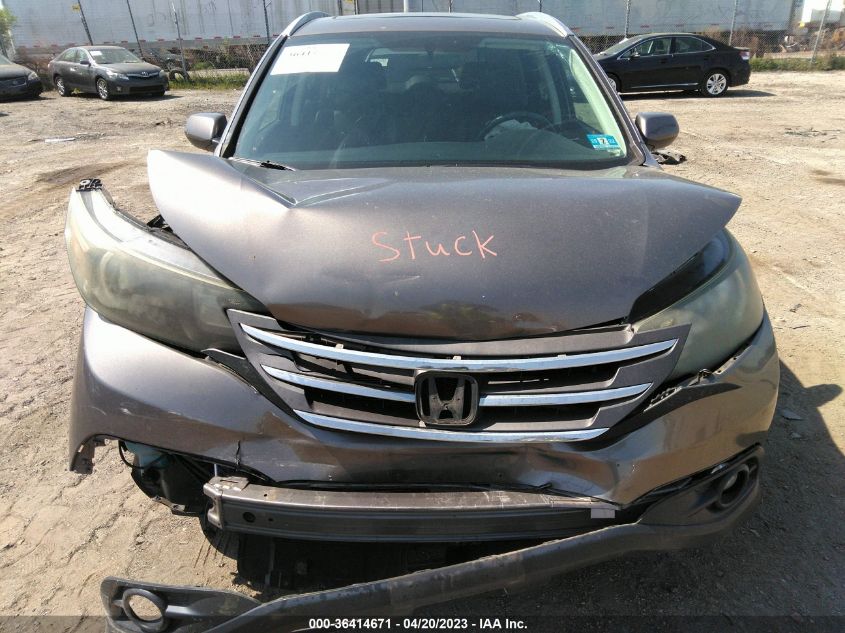 2013 HONDA CR-V EX-L - 5J6RM4H74DL034638