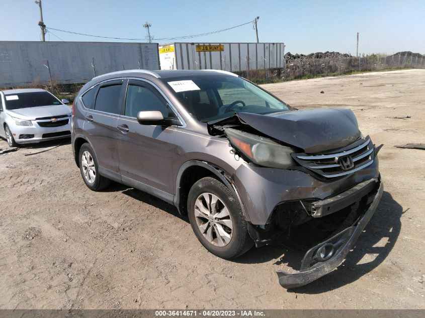 2013 HONDA CR-V EX-L - 5J6RM4H74DL034638