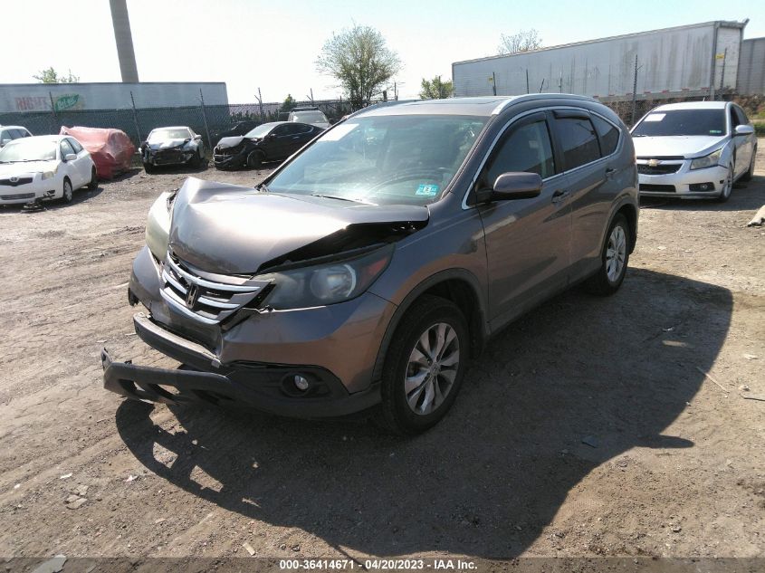 2013 HONDA CR-V EX-L - 5J6RM4H74DL034638