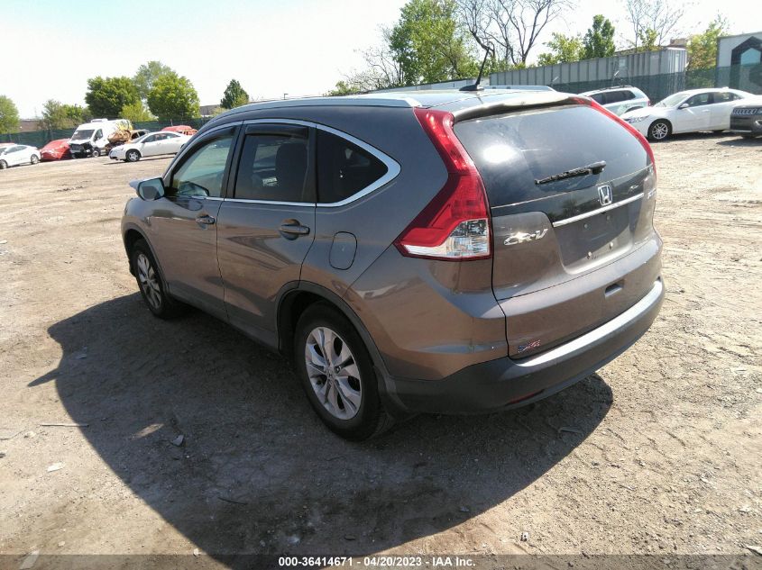 2013 HONDA CR-V EX-L - 5J6RM4H74DL034638