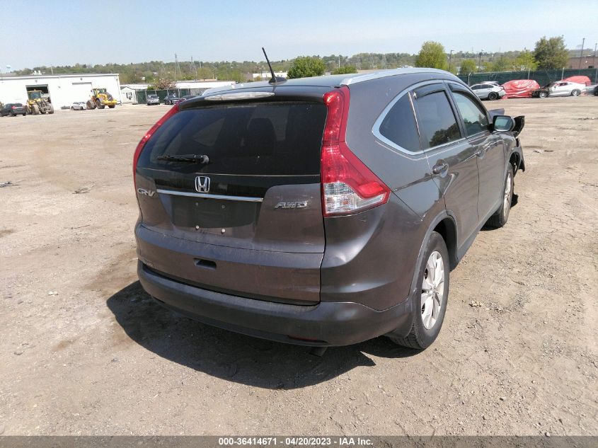 2013 HONDA CR-V EX-L - 5J6RM4H74DL034638