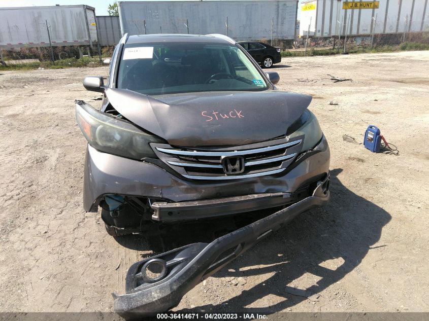 2013 HONDA CR-V EX-L - 5J6RM4H74DL034638