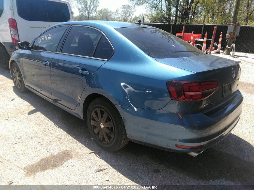 2016 VOLKSWAGEN JETTA SEDAN 1.4T S W/TECHNOLOGY - 3VW267AJ2GM375934