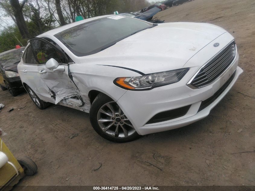 2017 FORD FUSION SE - 3FA6P0HD7HR346657