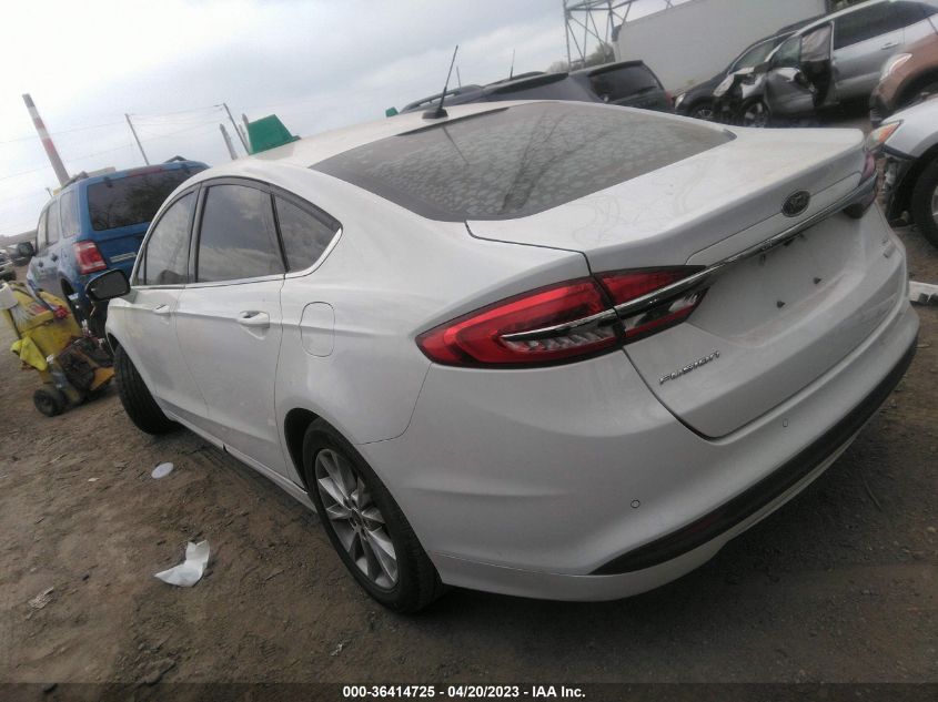 2017 FORD FUSION SE - 3FA6P0HD7HR346657