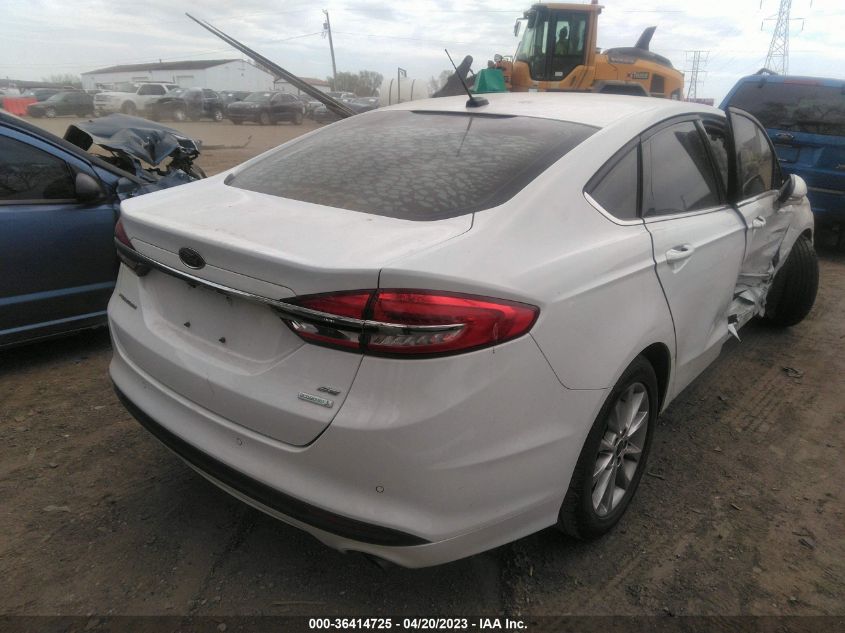 2017 FORD FUSION SE - 3FA6P0HD7HR346657