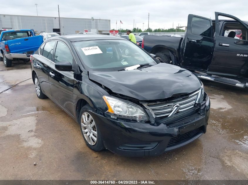 2014 NISSAN SENTRA S - 3N1AB7AP2EY202664