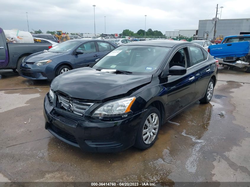 2014 NISSAN SENTRA S - 3N1AB7AP2EY202664