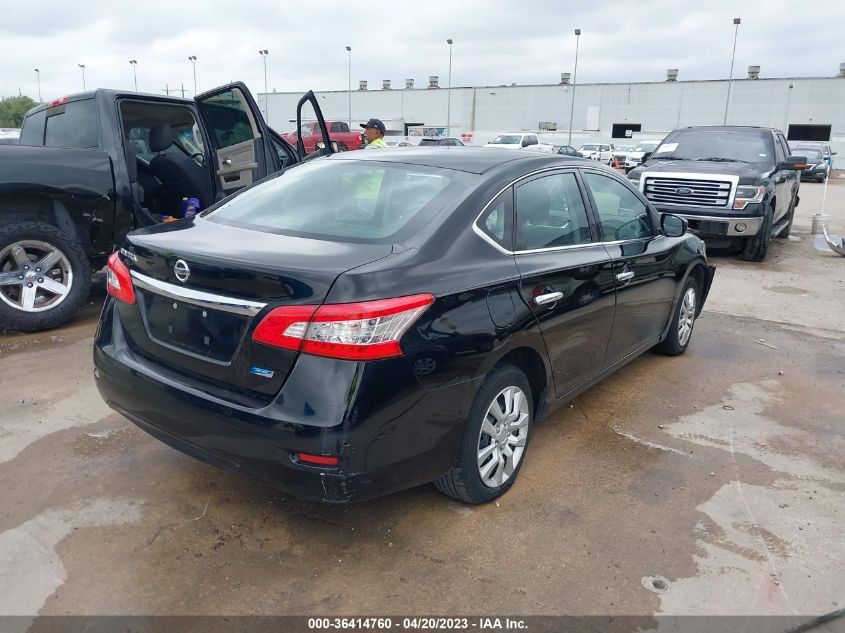 2014 NISSAN SENTRA S - 3N1AB7AP2EY202664