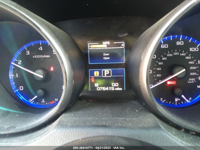 2017 SUBARU LEGACY PREMIUM - 4S3BNAC69H3039096