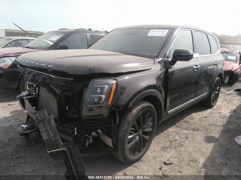 VIN 5XYP5DHC3LG091706 2020 KIA TELLURIDE SX