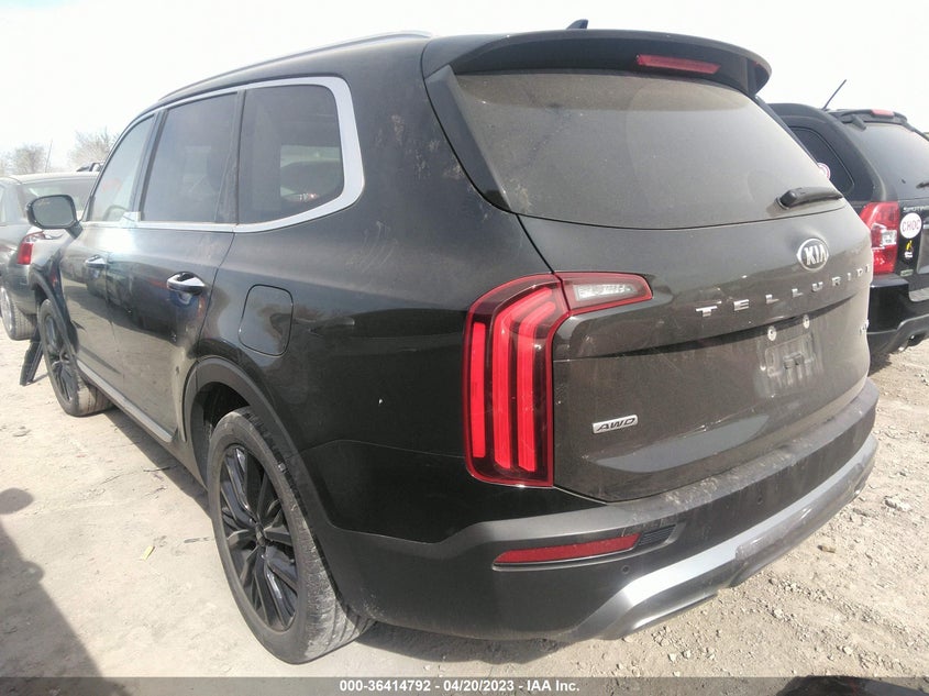 VIN 5XYP5DHC3LG091706 2020 KIA TELLURIDE SX