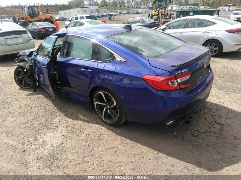 2022 HONDA ACCORD SEDAN SPORT - 1HGCV1F39NA075062