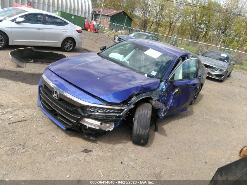 2022 HONDA ACCORD SEDAN SPORT - 1HGCV1F39NA075062
