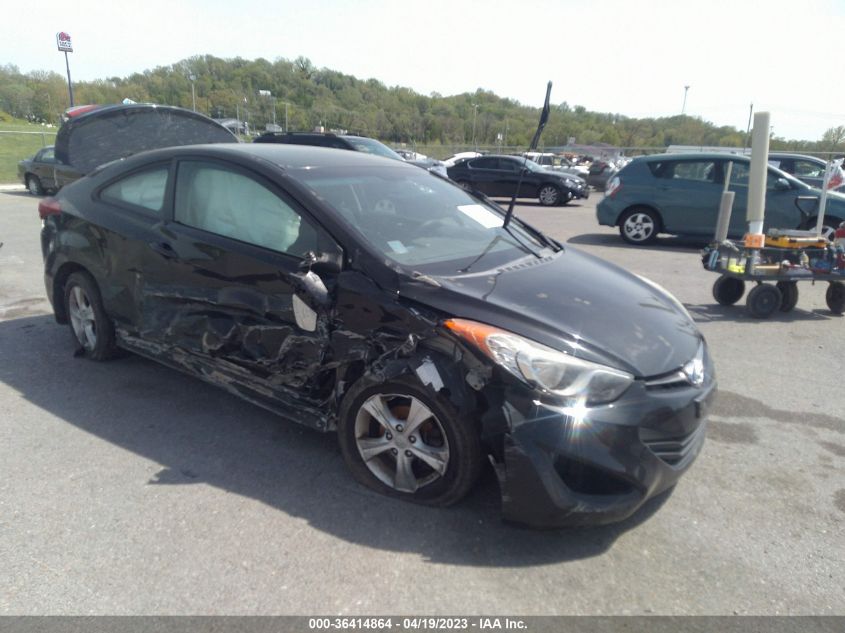 2013 HYUNDAI ELANTRA COUPE GS PZEV - KMHDH6AE6DU012770