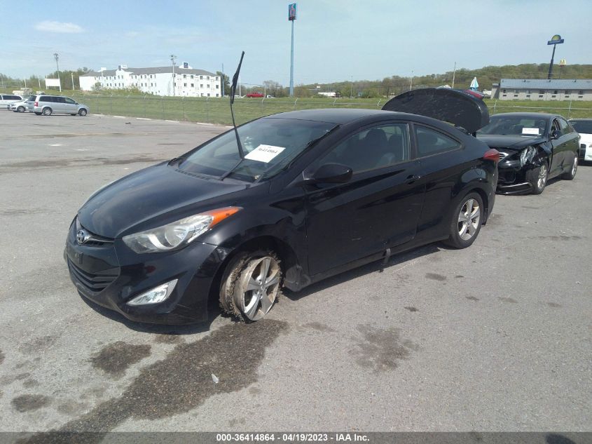 2013 HYUNDAI ELANTRA COUPE GS PZEV - KMHDH6AE6DU012770