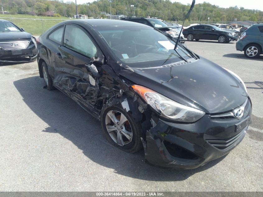 2013 HYUNDAI ELANTRA COUPE GS PZEV - KMHDH6AE6DU012770