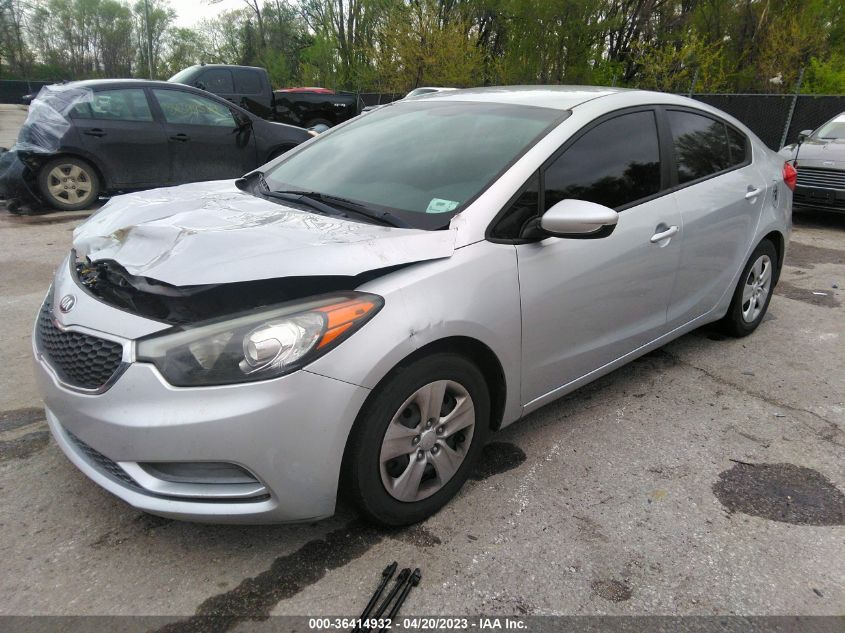 2016 KIA FORTE LX - KNAFK4A66G5466265