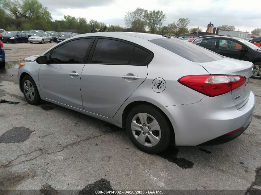 2016 KIA FORTE LX - KNAFK4A66G5466265