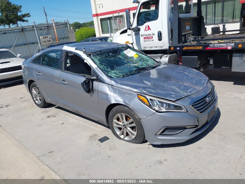 2017 HYUNDAI SONATA 2.4L - 5NPE24AF3HH506091