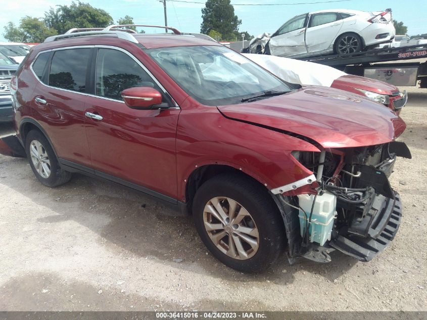 2015 NISSAN ROGUE SV - KNMAT2MT5FP527060