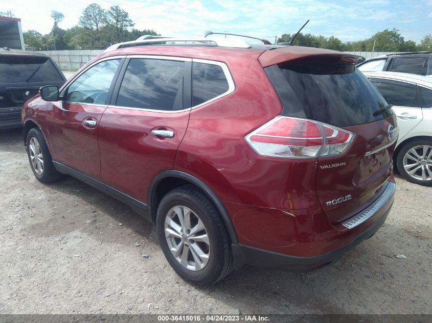 2015 NISSAN ROGUE SV - KNMAT2MT5FP527060