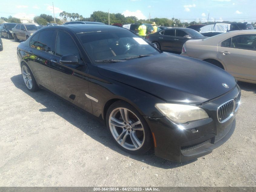 2013 BMW 7 SERIES 740I - WBAYA6C54DC995393