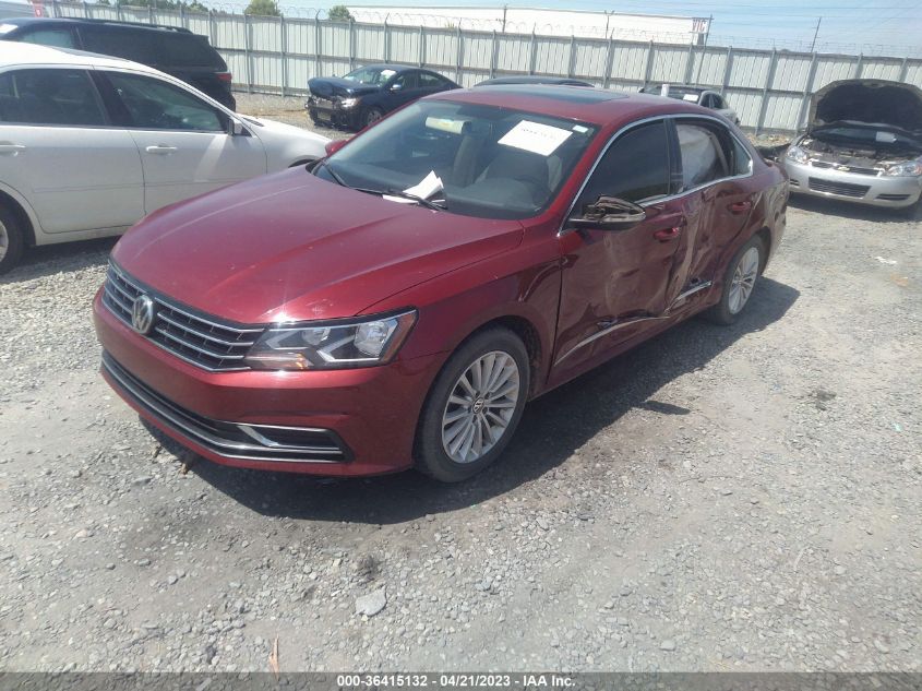 2017 VOLKSWAGEN PASSAT 1.8T SE - 1VWBT7A33HC004066