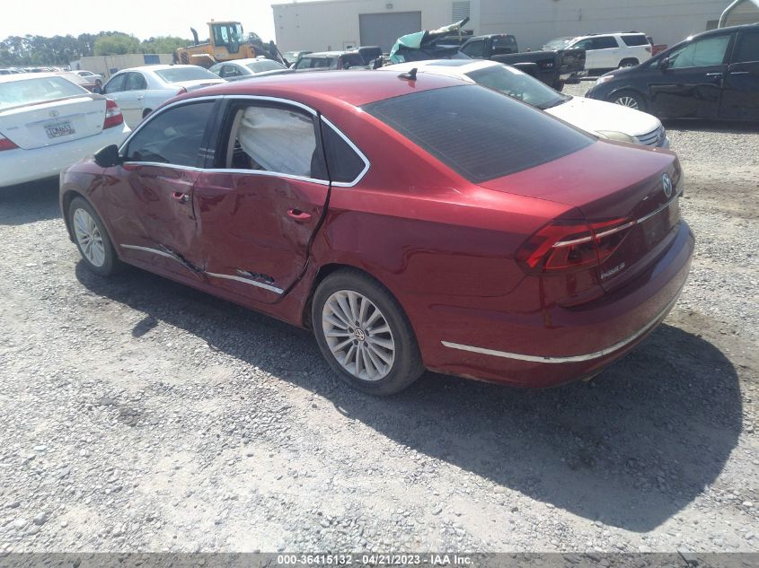 2017 VOLKSWAGEN PASSAT 1.8T SE - 1VWBT7A33HC004066