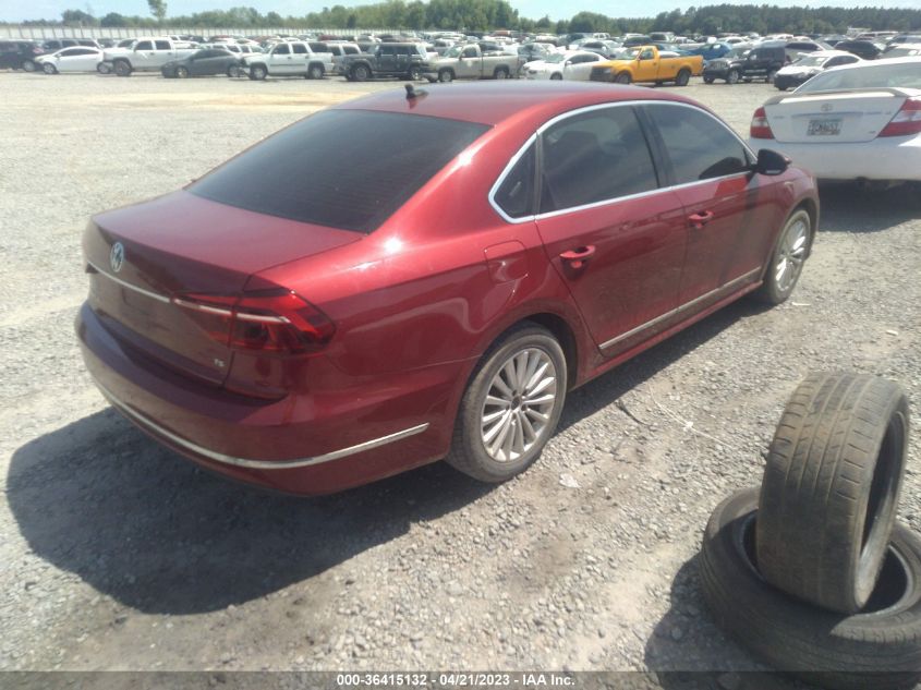 2017 VOLKSWAGEN PASSAT 1.8T SE - 1VWBT7A33HC004066