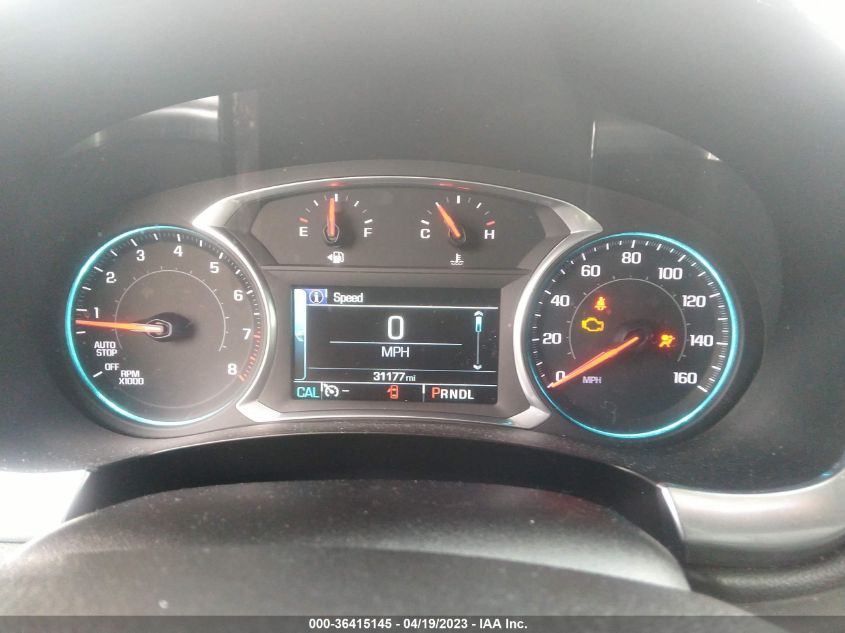 2019 CHEVROLET TRAVERSE LT CLOTH - 1GNERGKW3KJ306233
