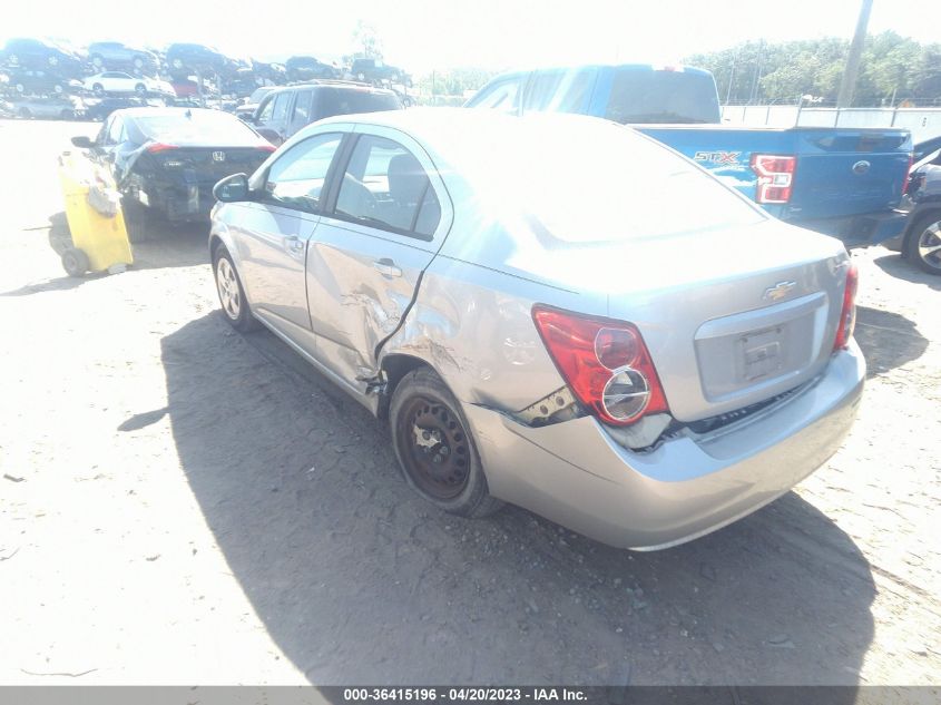 2014 CHEVROLET SONIC LS - 1G1JA5SH8E4226412
