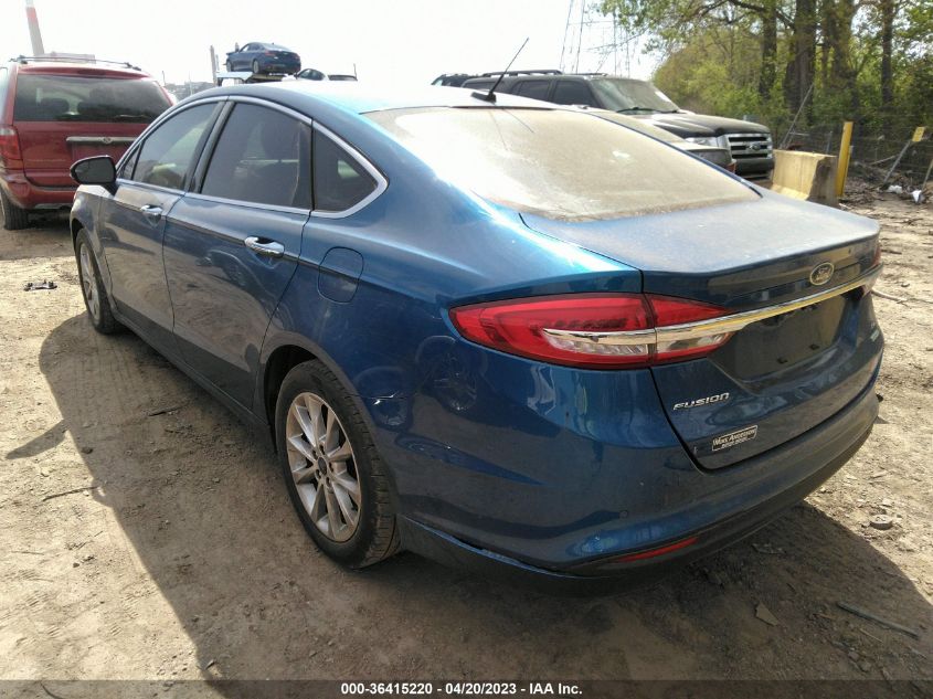 2017 FORD FUSION SE - 3FA6P0HD6HR353793