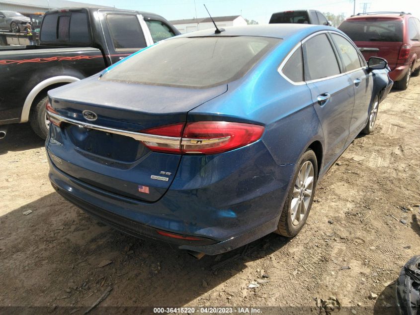 2017 FORD FUSION SE - 3FA6P0HD6HR353793