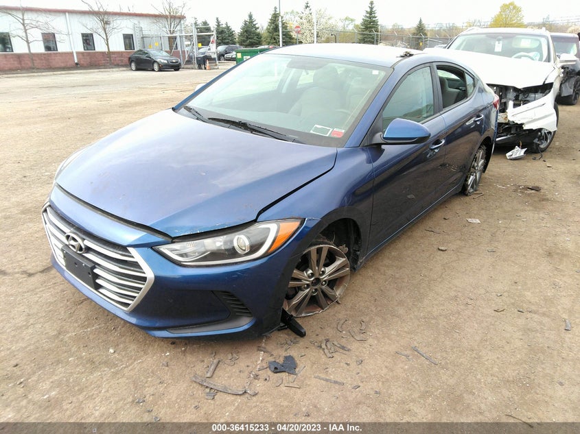 VIN 5NPD84LF3HH108855 2017 HYUNDAI ELANTRA SE