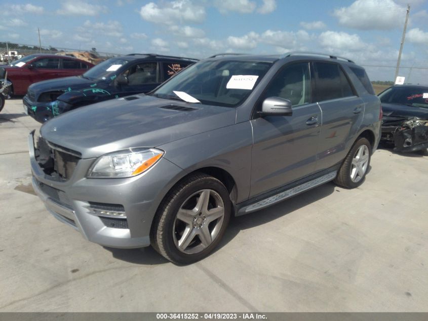 2015 MERCEDES-BENZ M-CLASS ML 400 - 4JGDA5GB3FA504592
