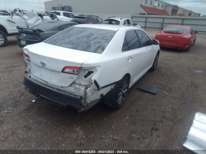 2013 TOYOTA CAMRY L/LE/SE/XLE - 4T4BF1FK0DR312910