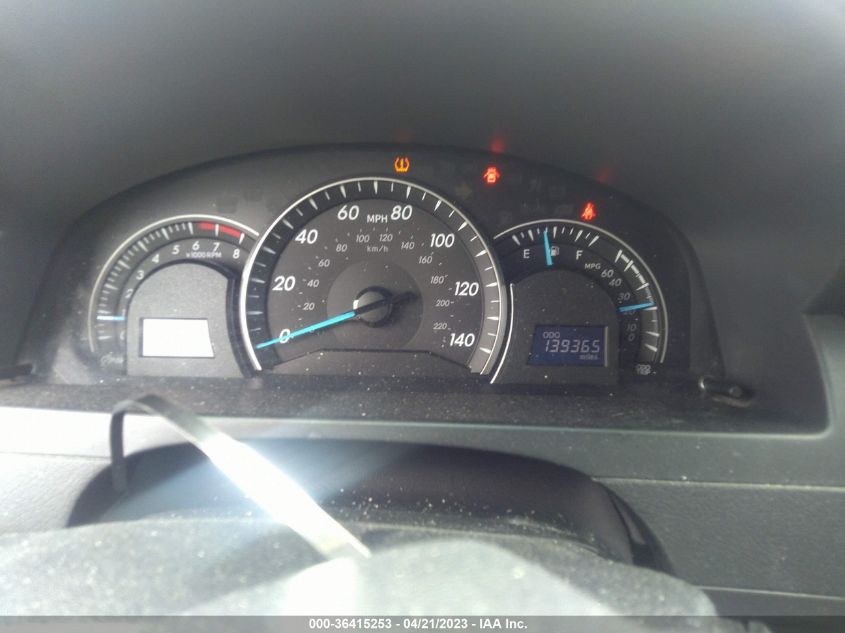 2013 TOYOTA CAMRY L/LE/SE/XLE - 4T4BF1FK0DR312910