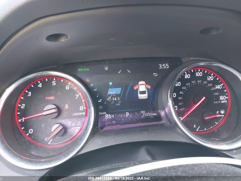 2019 TOYOTA CAMRY XSE - 4T1B61HK0KU186312