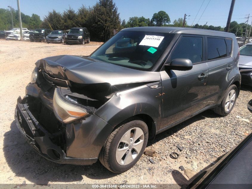 2014 KIA SOUL BASE - KNDJN2A26E7090707