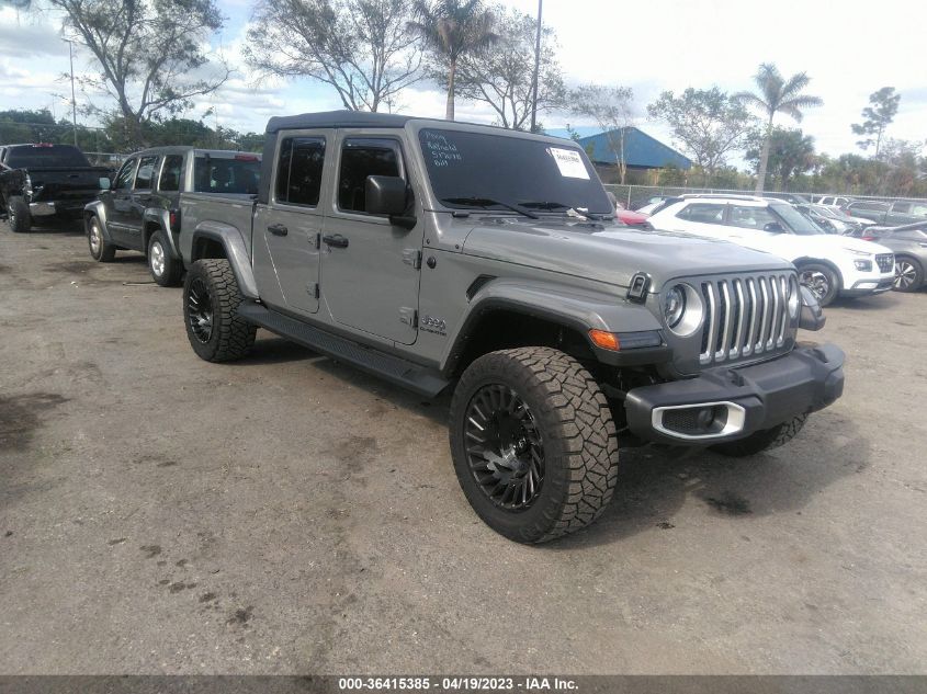 2021 JEEP GLADIATOR OVERLAND - 1C6HJTFG3ML587618