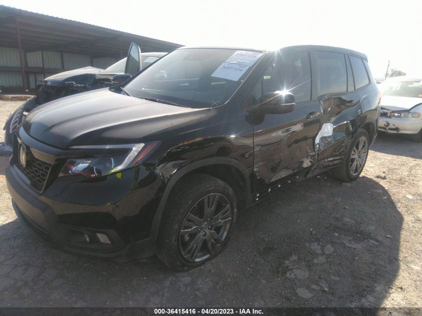 2019 HONDA PASSPORT EX-L 5FNYF8H5XKB022334