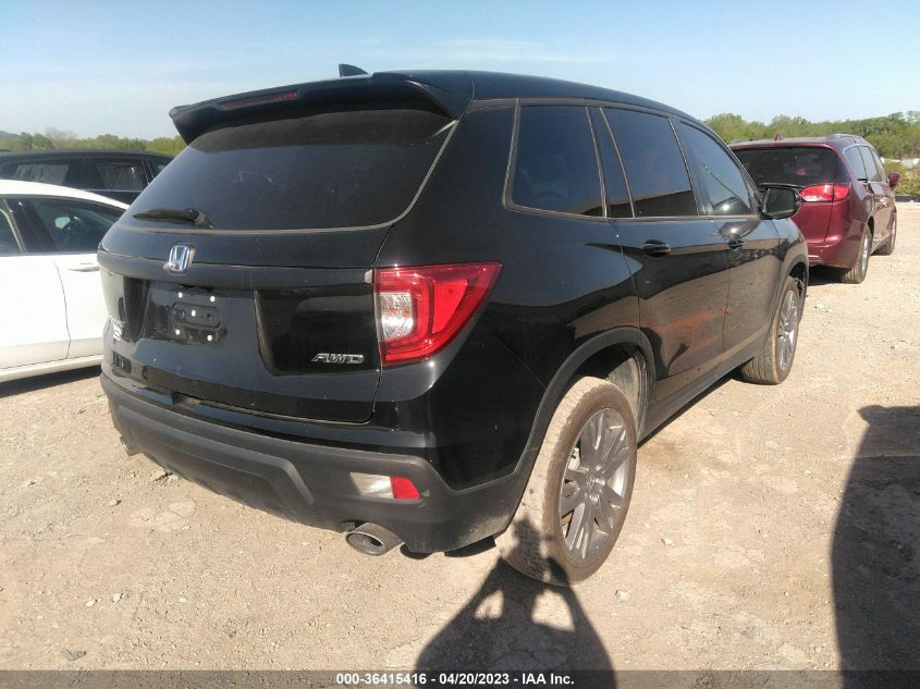 2019 HONDA PASSPORT EX-L 5FNYF8H5XKB022334