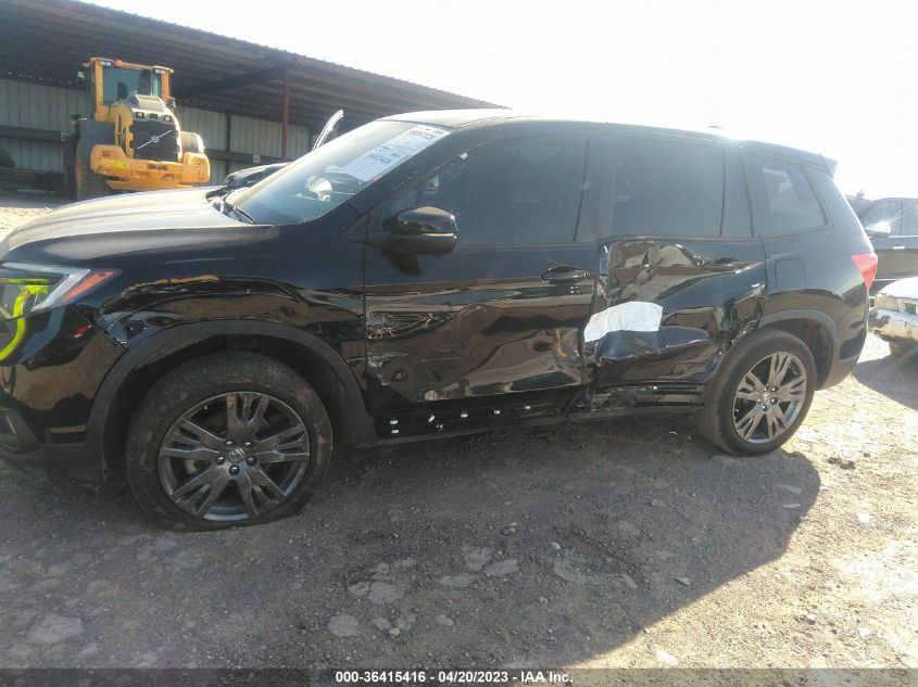 2019 HONDA PASSPORT EX-L 5FNYF8H5XKB022334