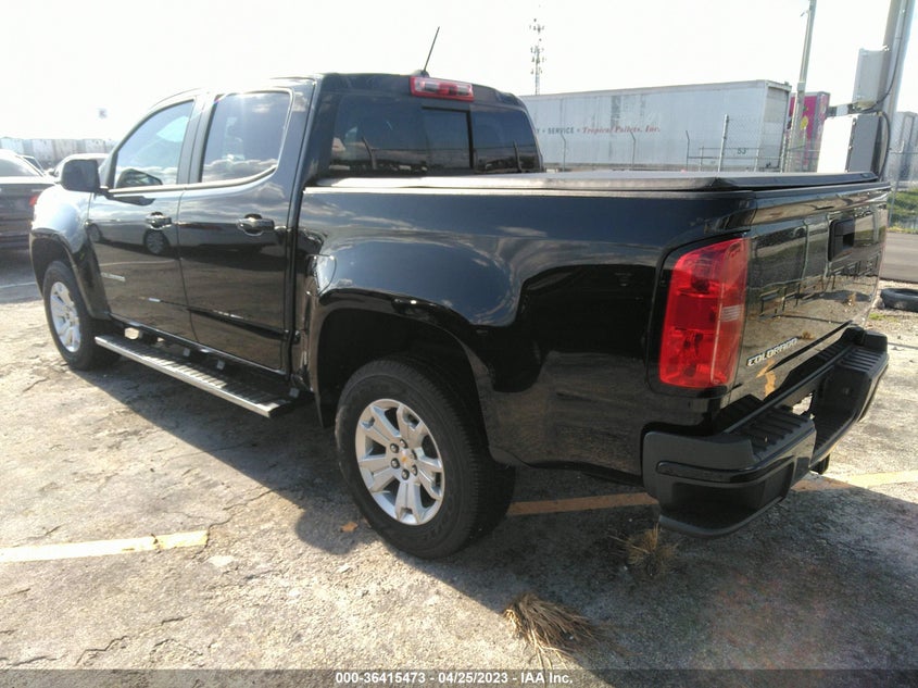 VIN 1GCGSCEN9N1213447 2022 CHEVROLET COLORADO 2WD LT