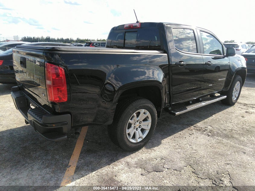 VIN 1GCGSCEN9N1213447 2022 CHEVROLET COLORADO 2WD LT