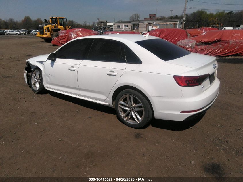 2017 AUDI A4 SEASON OF AUDI PREMIUM - WAUDNAF4XHN054615