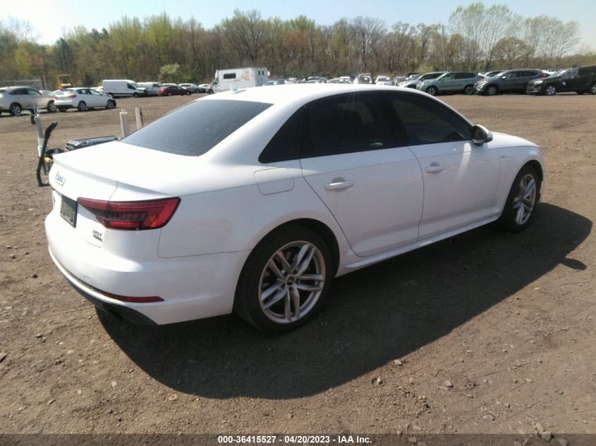 2017 AUDI A4 SEASON OF AUDI PREMIUM - WAUDNAF4XHN054615